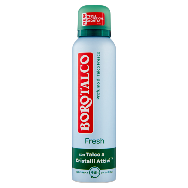 Borotalco Fresh Profumo di Talco Fresco Deo Spray 150 ml