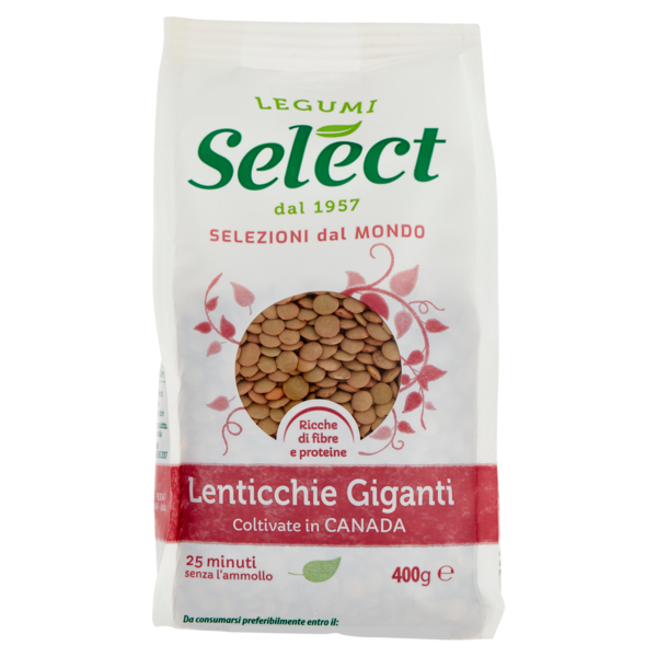 Select Selezioni dal Mondo Lenticchie Giganti 400 g