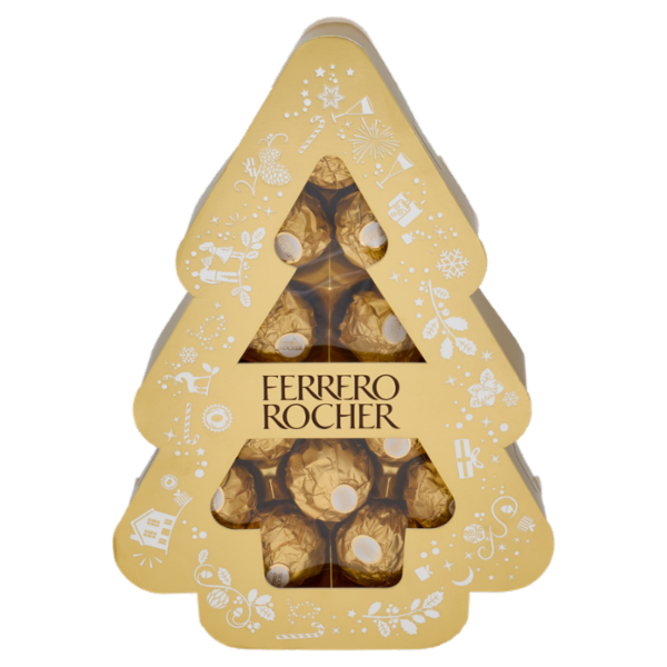 Ferrero Rocher Albero di Natale 12 pezzi 150 g