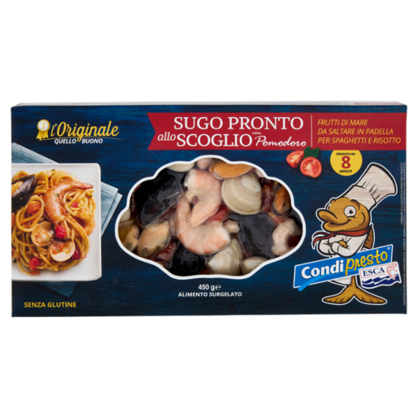 Esca Condipresto Sugo Pronto allo Scoglio con Pomodoro 450 g