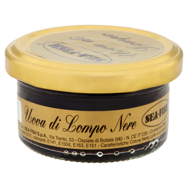 Sea-Fish Uova di lompo nere 50 g