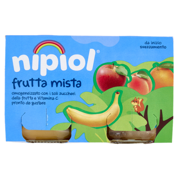 nipiol frutta mista omogeneizzato 2 x 120 g