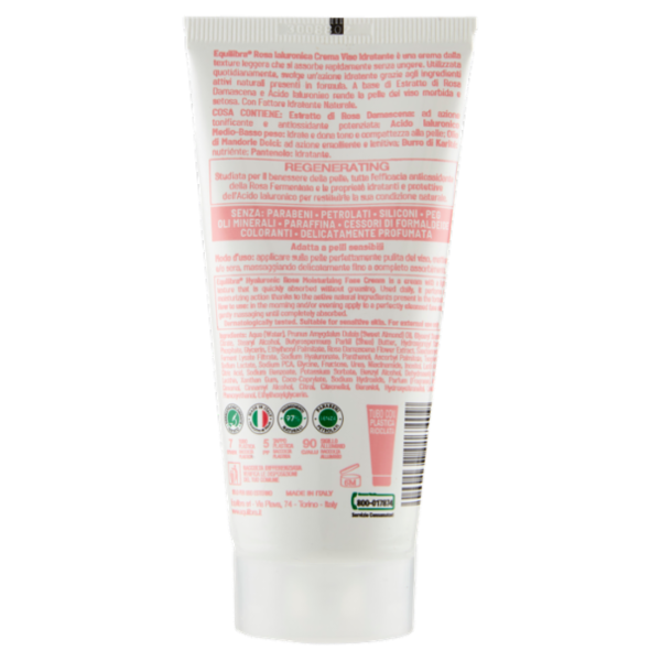equilibra Rosa Ialuronica Crema Viso Idratante 75 ml