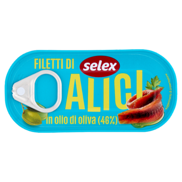 Selex Filetti di Alici in Olio di Oliva 46 g