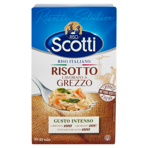 Riso Scotti Risotti Selection Risotto Lavorato a Grezzo 1 Kg