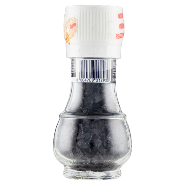 La Drogheria 1880 Fiocchi di Sale Nero di Cipro con Macinello 50 g