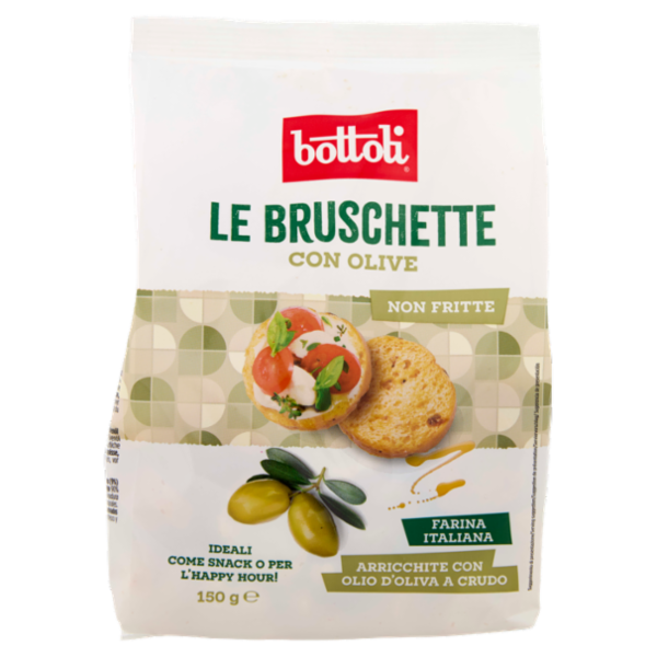 bottoli le Bruschette con Olive 150 g