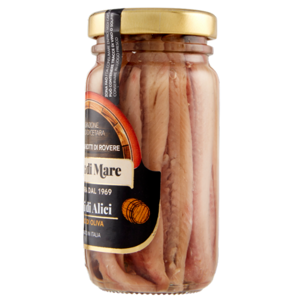 Sapori di Mare Filetti di Alici in Olio di Oliva 100 g
