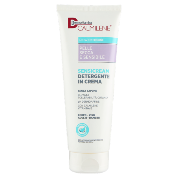 Dermovitamina Calmilene Sensicream Detergente in Crema Corpo - Viso 250 ml