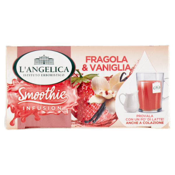 L'Angelica Smoothie Infusion Fragola & Vaniglia 15 Filtri 30 g
