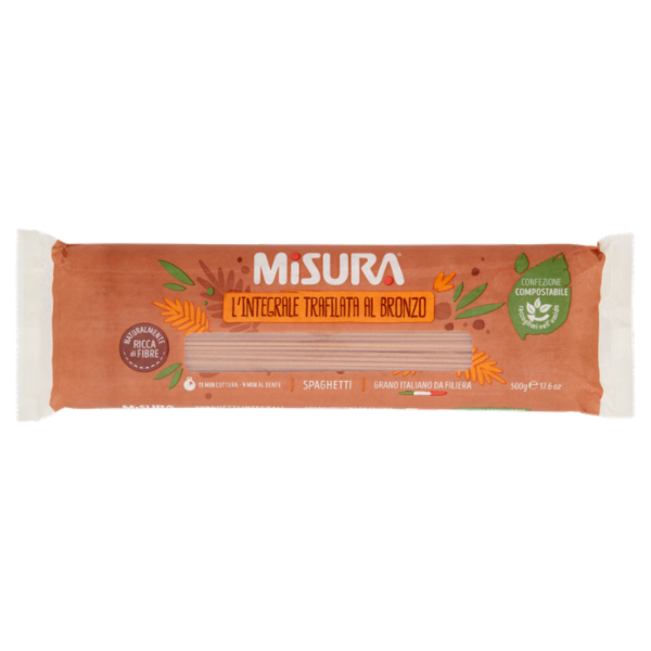 Misura L'Integrale Trafilata al Bronzo Spaghetti 500 g