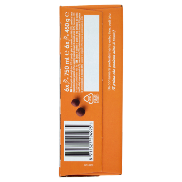 Cornetto Algida Caramello 6 Gelati 450 g