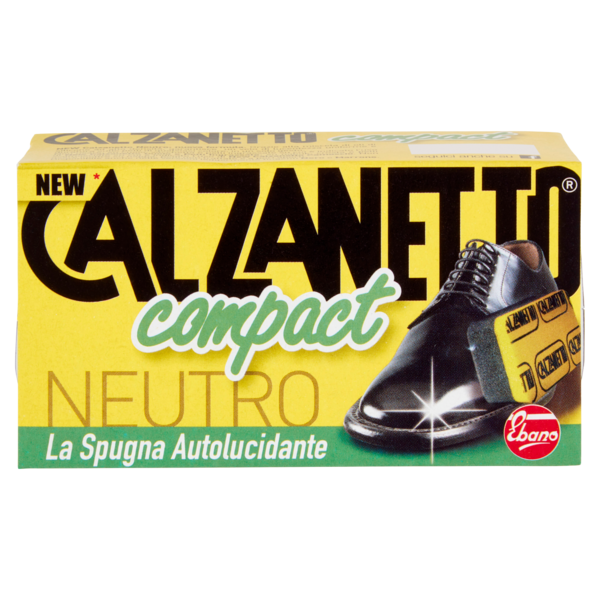 Calzanetto compact la Spugna Autolucidante Neutro