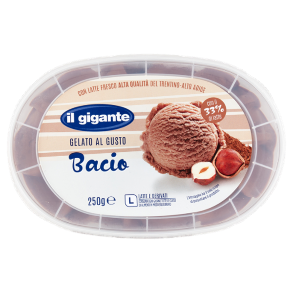 IL GIGANTE Gelato al Gusto Bacio 250 g
