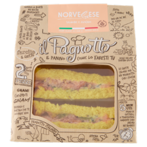 Parma Is Il Pagnotto Norvegese Salmone e Avocado 2 Pezzi 160 g