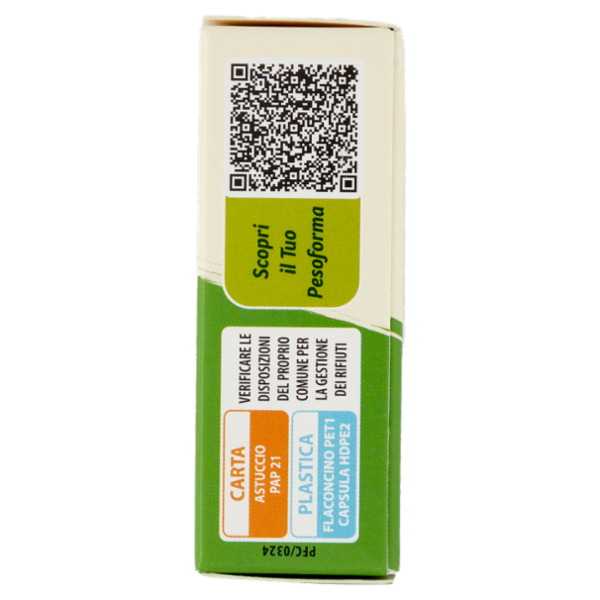 Pesoforma Nature Detox Snellente, Estratto di Carciofo, Gusto Mela, senza glutine - 6 x 10 ml