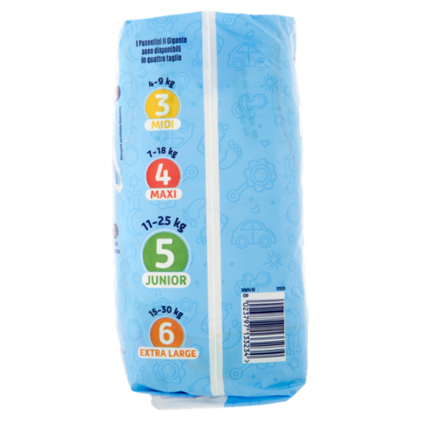 IL GIGANTE Pannolini per bambini 11-25 Kg 5 Junior 18 pz