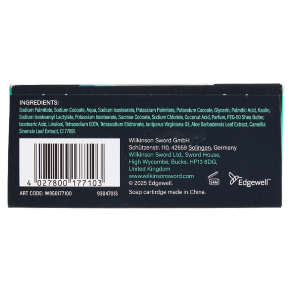 Wilkinson Sword Intuition 2in1 Soap & Shave Sensitive Lame x3