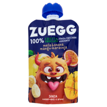 Zuegg Frutta Frullata Mela, Banana, Mango, Maracuja 90 g