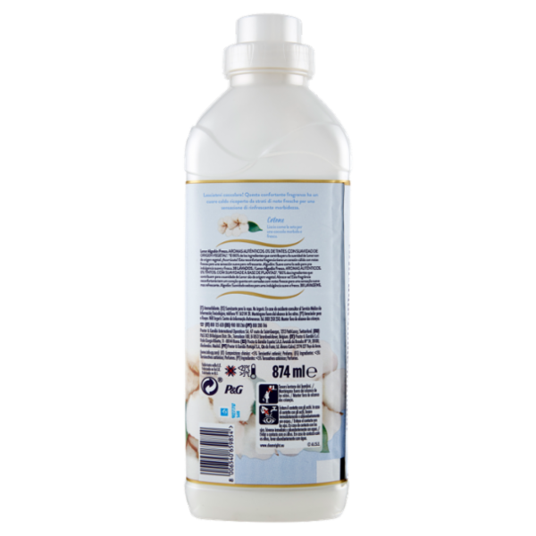 Lenor Ammorbidente Bucato Nuvole di Cotone 38 Lavaggi 874 ml