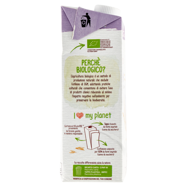 Vital nature Bio bevanda Avena 1000 ml