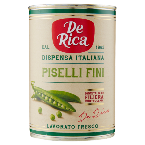 De Rica Piselli Fini 400 g