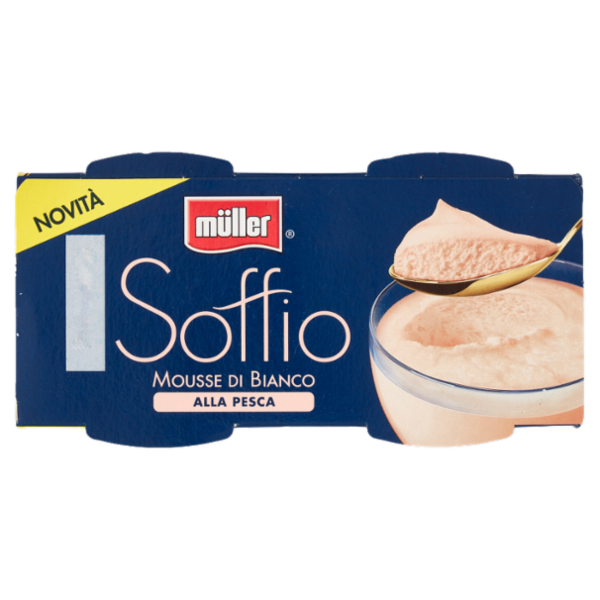 müller Soffio Mousse di Bianco alla Pesca 2 x 95 g