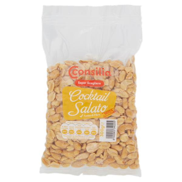 Consilia Saper Scegliere Cocktail Salato 300 g (senza olio di palma)