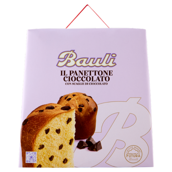 Bauli il Panettone Cioccolato con Scaglie di Cioccolato 750 g