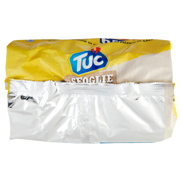 Tuc Sfoglie Olio Extra Vergine di Oliva & Un Pizzico di Sale Multipack - 6 x 32 g