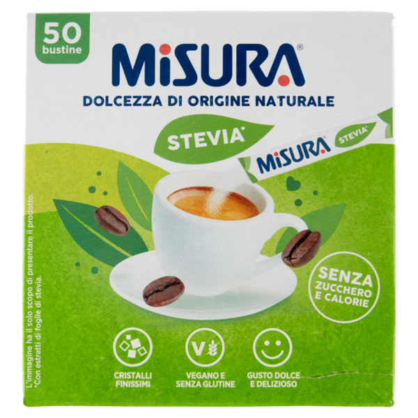 Misura Stevia* 50 bustine 50 x 1.5 g