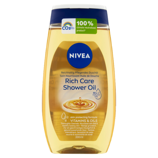 Nivea Rich Care Shower Oil 200 ml