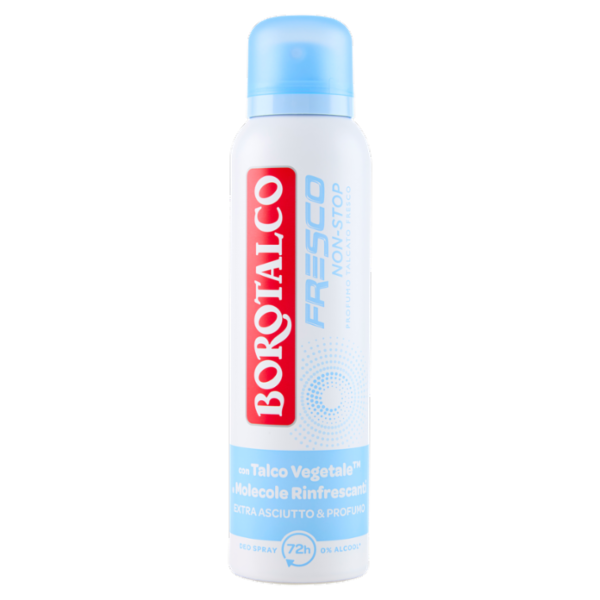 Borotalco Fresco Non-Stop Profumo Talcato Fresco 150 ml