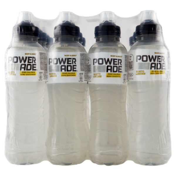 POWERADE Active Zero Gusto Limone PET 12 x 500 ml