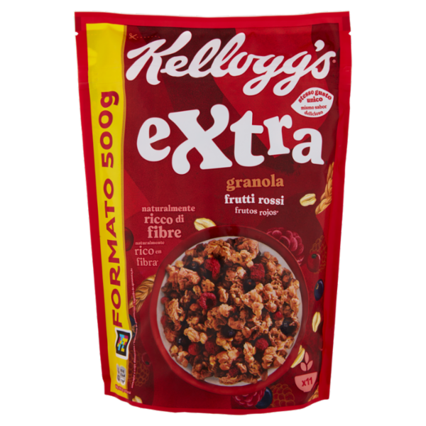 Kellogg's Extra granola frutti rossi 500 g