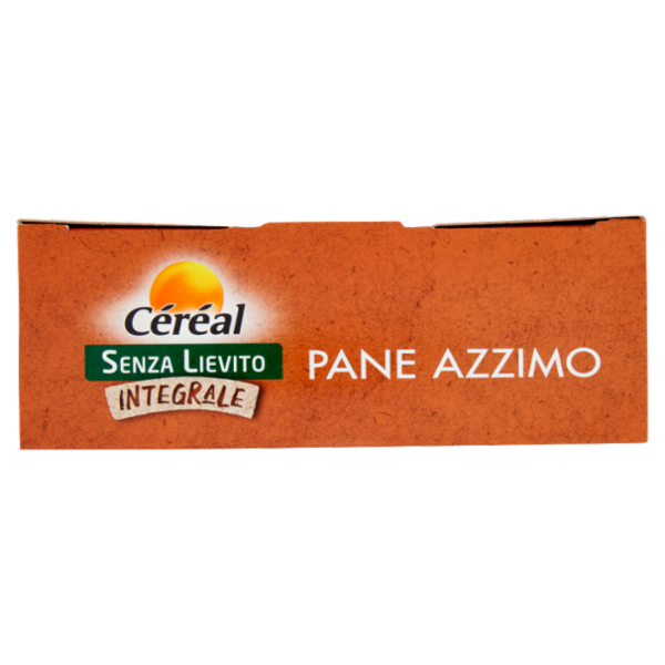 Céréal Senza Lievito Integrale Pane Azzimo con farina integrale di segale - 180 g