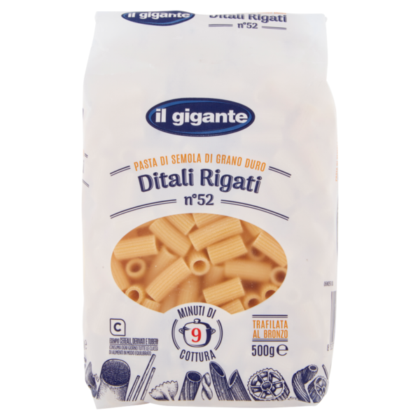IL GIGANTE Ditali Rigati n°52 500 g