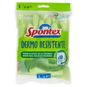Spontex Guanti Casalinghi Dermo Resistente Taglia L