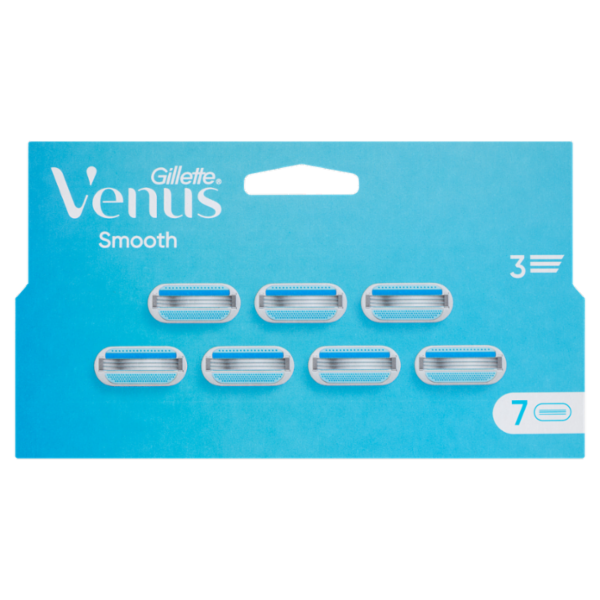Gillette Venus Smooth Lamette di ricambio per Rasoi da Donna 7 Ricariche