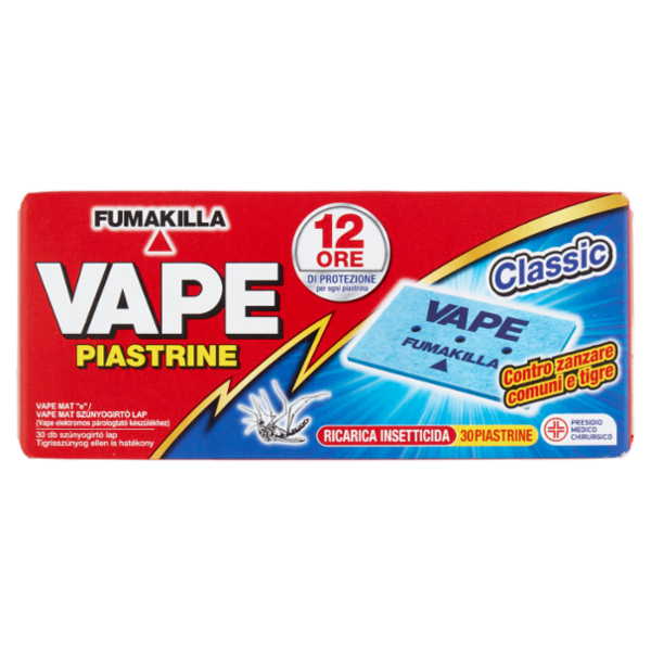 VAPE Piastrine Classic 30 pz