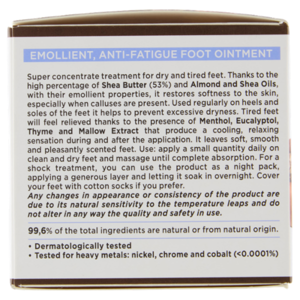 I Provenzali Unguento Piedi Karité 50 mL