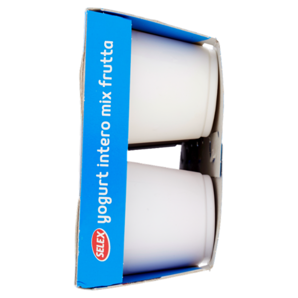 Selex Yogurt Intero Ai Gusti Assortiti: Frutti di Bosco, Albicocca, Fragola, Banana 8x125 g