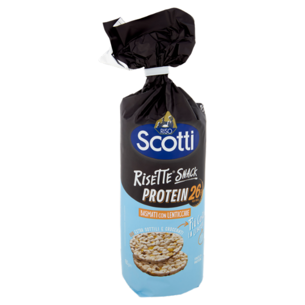 Riso Scotti Risette Snack Protein Basmati con Lenticchie 160 g