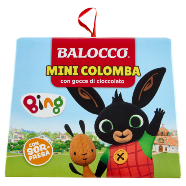 Balocco Mini Colomba con gocce di cioccolato Bing 90 g