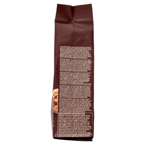 Galbusera Cereali G Integrali Farciti con Crema Gianduia Nero 250 g