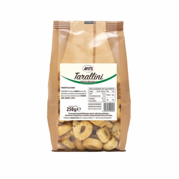 Apulia Food Tarallini Tradizionali 250 g