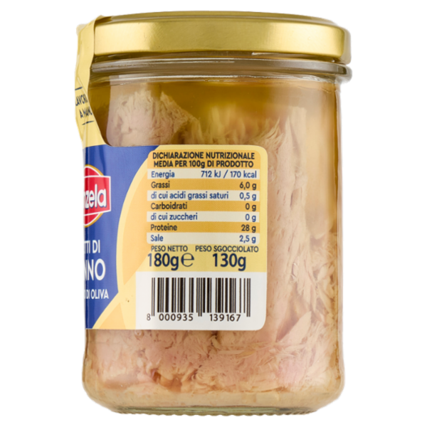 Donzela Filetti di Tonno all'Olio di Oliva 180 g