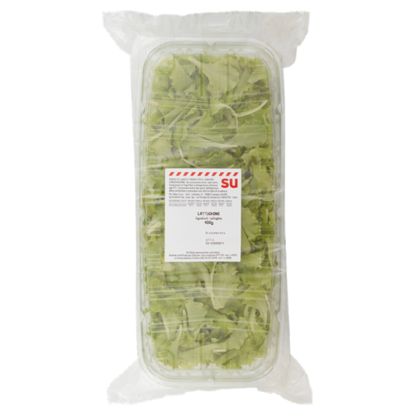 Sù Lattughino Lavato e Pronto per il Consumo in Vaschetta 400 g