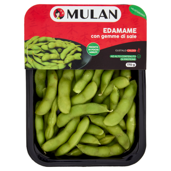 Mulan Edamame con gemme di sale 170 g