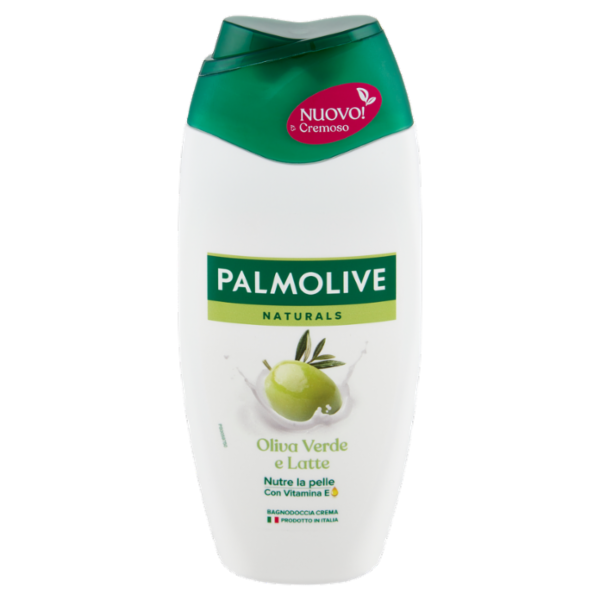 Palmolive bagnoschiuma Naturals Oliva Verde e Latte Idratante 220 ml
